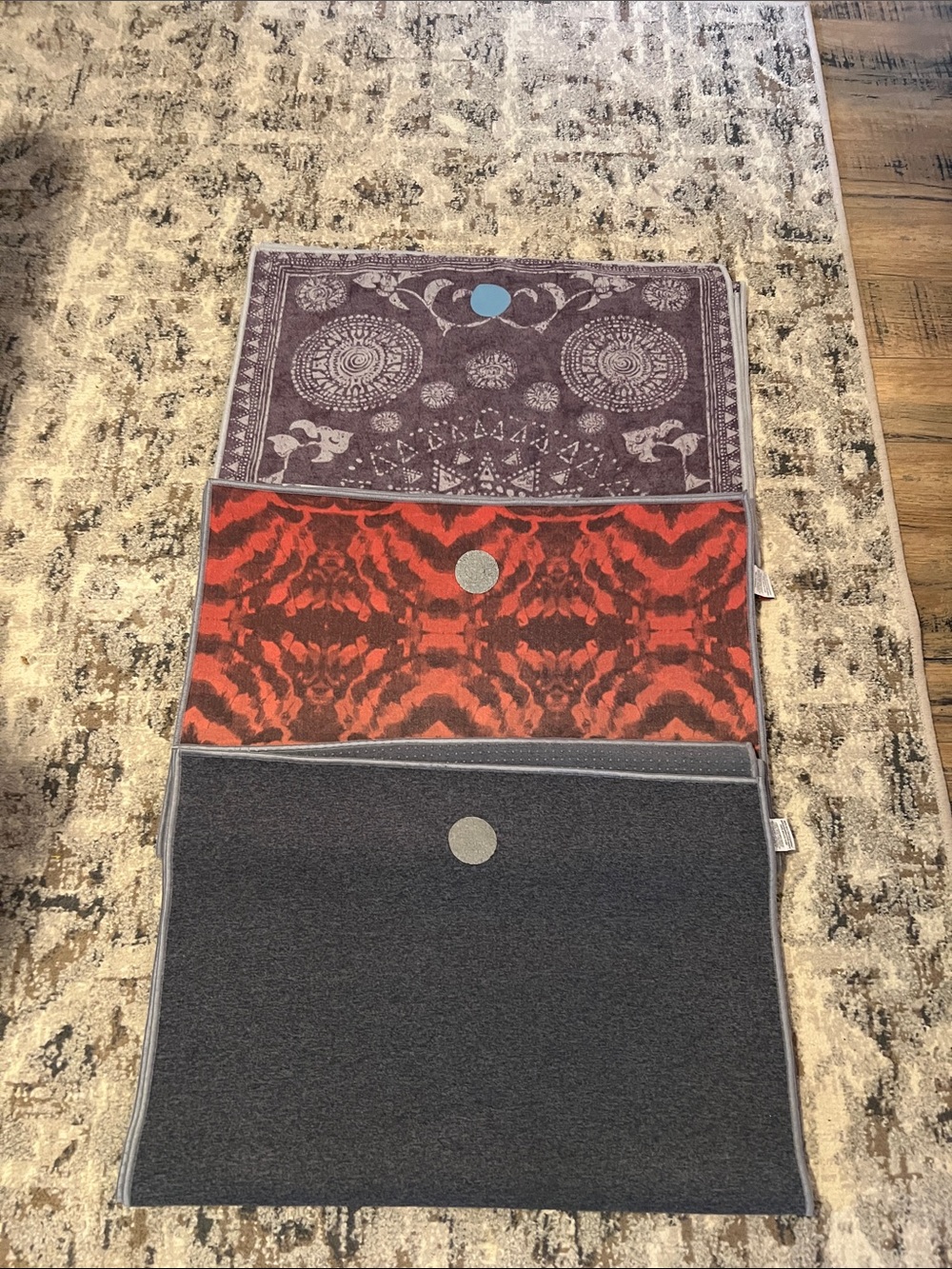 Manduka yoga towels! Set of 3